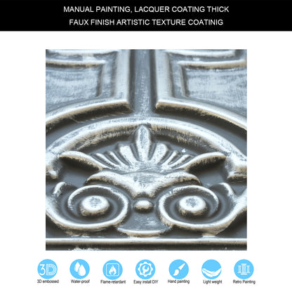 10tiles/lot Artistic Ceiling Tiles for Libraries, Museums, Craft Studios and Cultural Interiors PL16