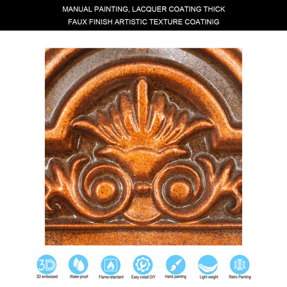 10tiles/lot Embossing Ceiling Tiles for Boutique Restaurants, Premium Lounges and Luxury Hotels PL16