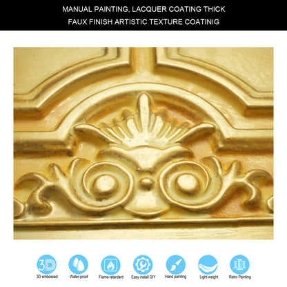 10tiles/lot Embossing Ceiling Tiles for Boutique Restaurants, Premium Lounges and Luxury Hotels PL16