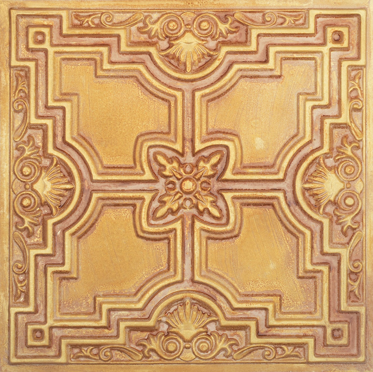 10tiles/lot Embossing Ceiling Tiles for Boutique Restaurants, Premium Lounges and Luxury Hotels PL16