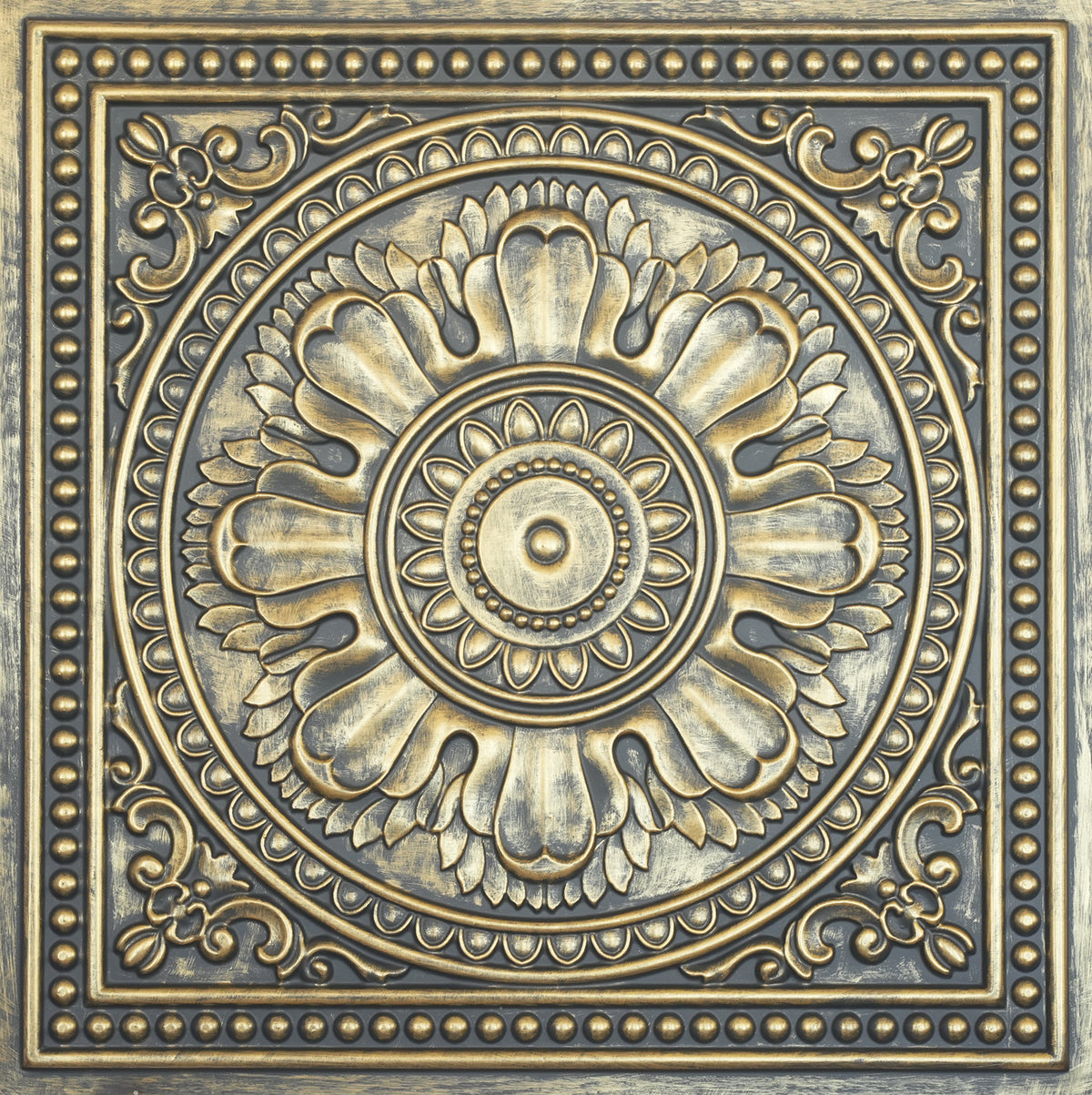 PAINTSDECOR PL17 Ancient gold PVC ceiling tile product detail