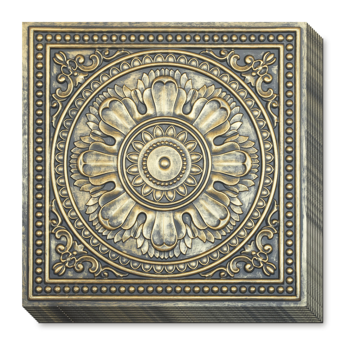 PAINTSDECOR PL17 Ancient gold PVC ceiling tile product detail