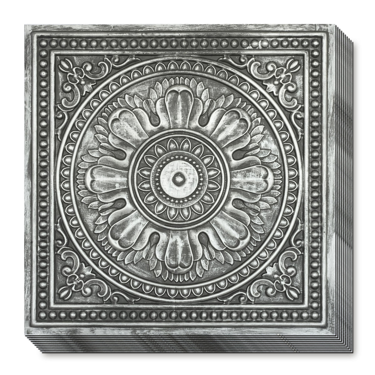 PAINTSDECOR PL17 Antique tin PVC ceiling tile product detail