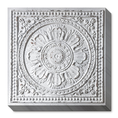 PAINTSDECOR PL17 Distress crack white black PVC ceiling tile product detail