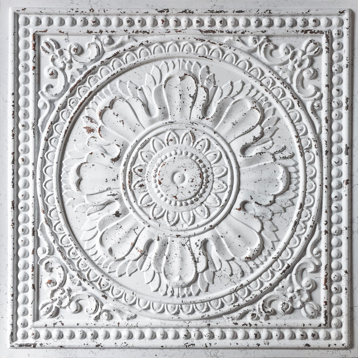 PAINTSDECOR PL17 Distress crack white black PVC ceiling tile product detail