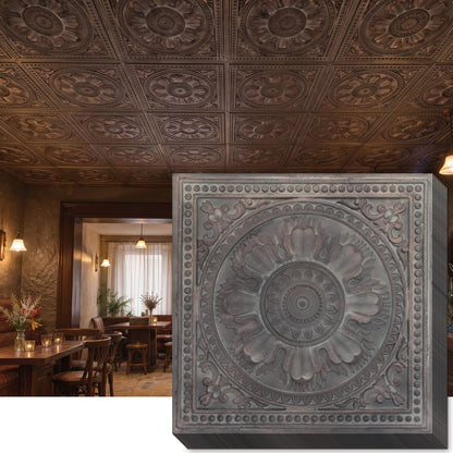 PAINTSDECOR PL17 Driftwood PVC ceiling tile product detail