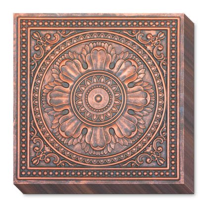 PAINTSDECOR PL17 Rustic copper PVC ceiling tile product detail