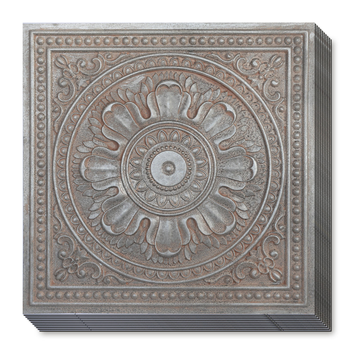PAINTSDECOR PL17 Weathered Iron PVC ceiling tile product detail