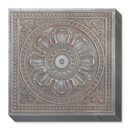 PAINTSDECOR PL17 Weathered Iron PVC ceiling tile product detail