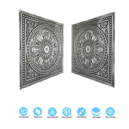 10tiles/lot Artistic Ceiling Tiles for Libraries, Museums, Craft Studios and Cultural Interiors PL17