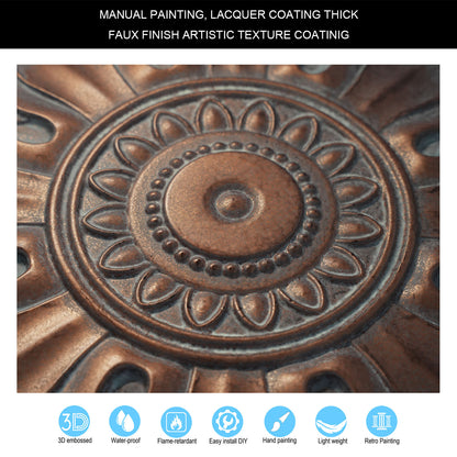 10tiles/lot Artistic Ceiling Tiles for Libraries, Museums, Craft Studios and Cultural Interiors PL17