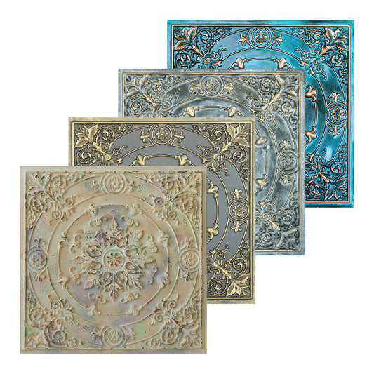 10tiles/lot Village-Style Ceiling Tiles for Country Restaurants, Coffee Shops and Charming Inns PL18
