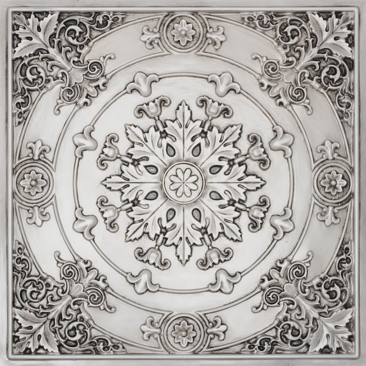 PAINTSDECOR PL18 Aged white PVC ceiling tile product detail