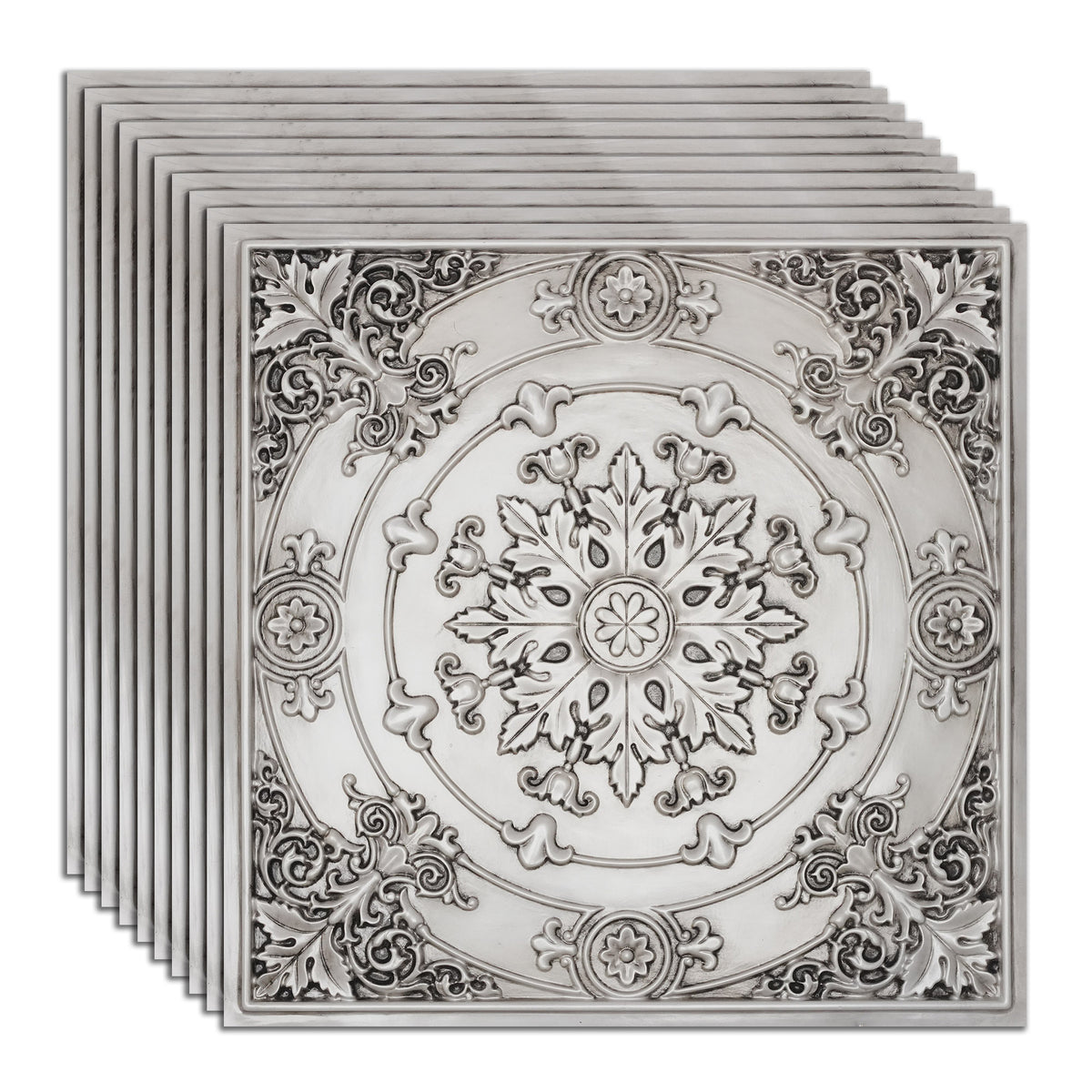 PAINTSDECOR PL18 Aged white PVC ceiling tile product detail