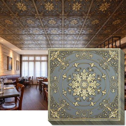PAINTSDECOR PL18 Ancient gold PVC ceiling tile product detail