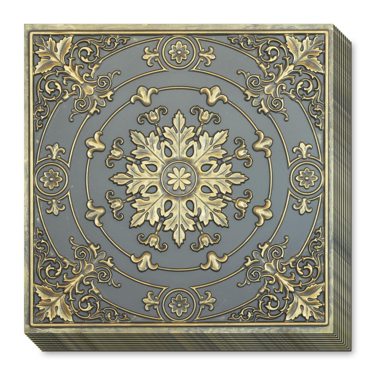 PAINTSDECOR PL18 Ancient gold PVC ceiling tile product detail