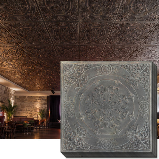 PAINTSDECOR PL18 Driftwood PVC ceiling tile product detail