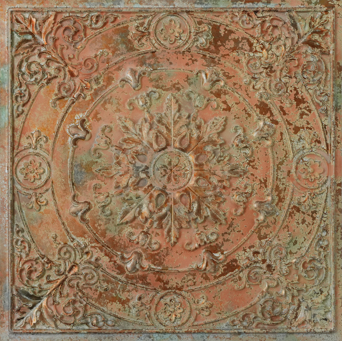 PAINTSDECOR PL18 Palazzo Clay PVC ceiling tile product detail