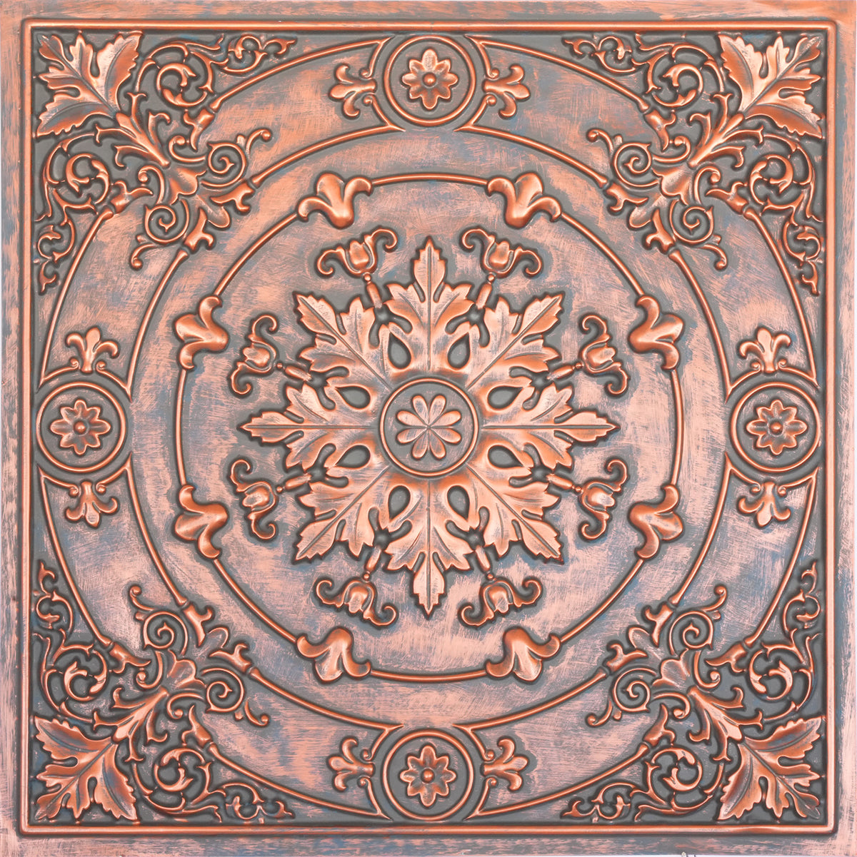 PAINTSDECOR PL18 Rustic copper PVC ceiling tile product detail