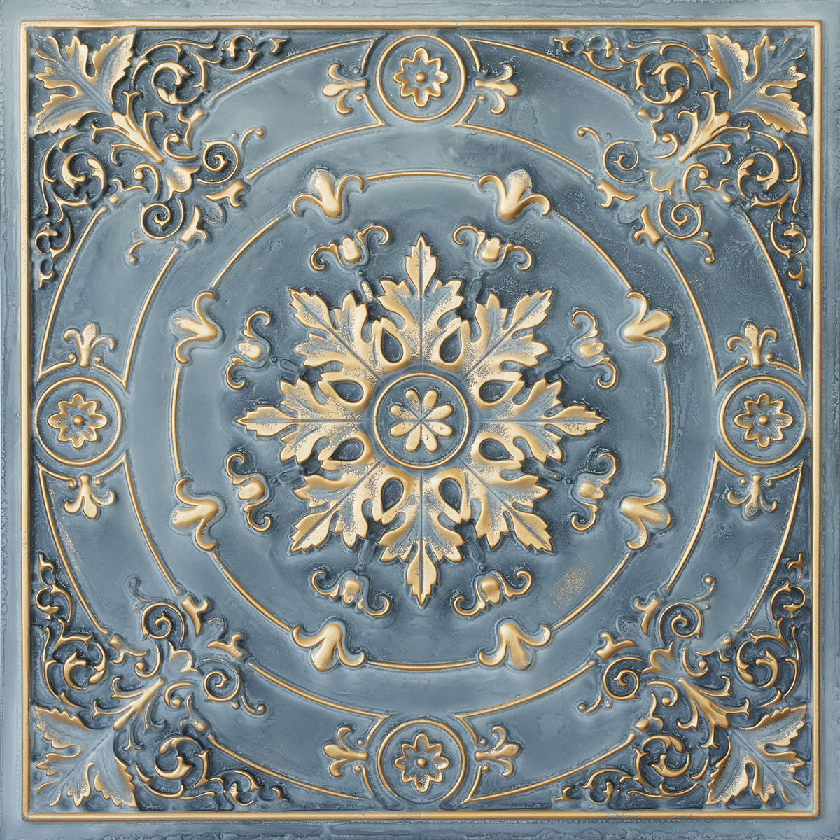 PAINTSDECOR PL18 Smoked gold PVC ceiling tile product detail