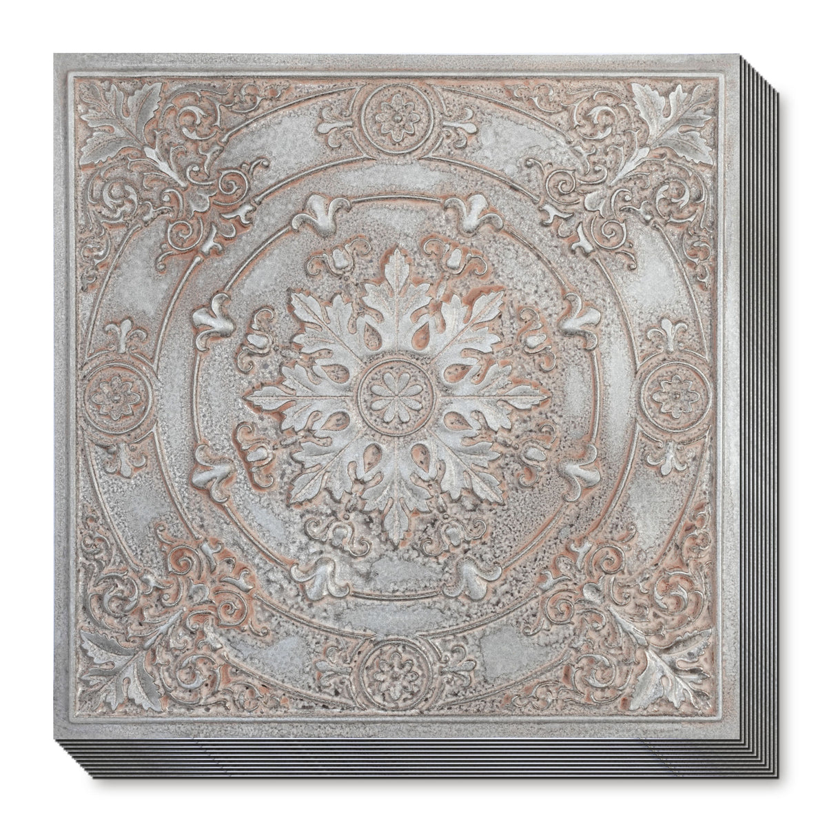PAINTSDECOR PL18 Weathered Iron PVC ceiling tile product detail