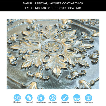 10tiles/lot Village-Style Ceiling Tiles for Country Restaurants, Coffee Shops and Charming Inns PL18