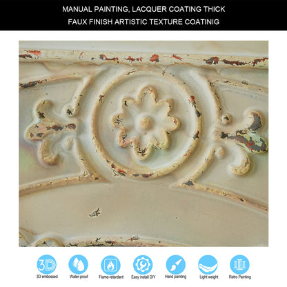 10tiles/lot Village-Style Ceiling Tiles for Country Restaurants, Coffee Shops and Charming Inns PL18