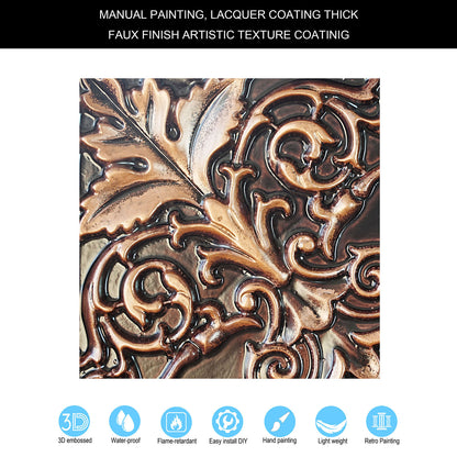 10tiles/lot 3D Decorative Ceiling Tiles for Trendy Restaurants, Bars and Creative Cafés PL18