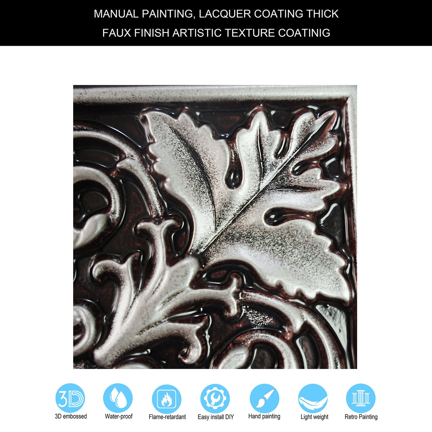 10tiles/lot 3D Decorative Ceiling Tiles for Trendy Restaurants, Bars and Creative Cafés PL18