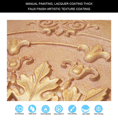 10tiles/lot Faux Tin Ceiling Panels for High-End Restaurants, Coffee Bars and Luxury Apartments PL18