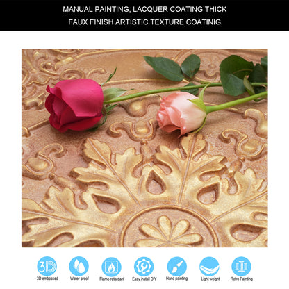 10tiles/lot Faux Tin Ceiling Panels for High-End Restaurants, Coffee Bars and Luxury Apartments PL18