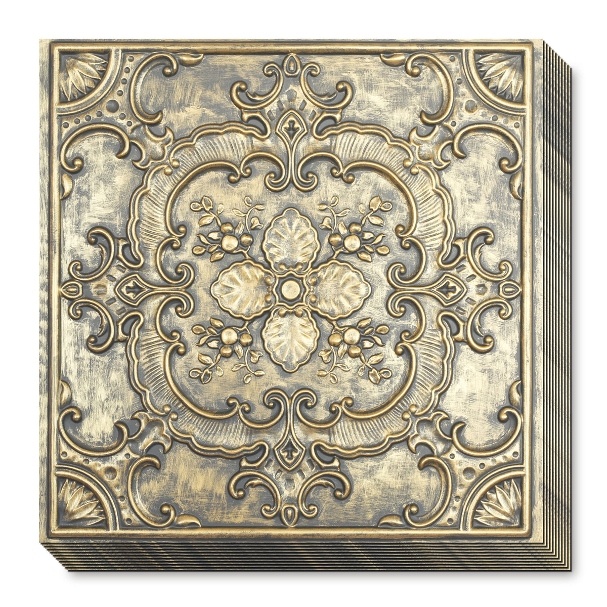 PAINTSDECOR PL19 Ancient gold PVC ceiling tile product detail