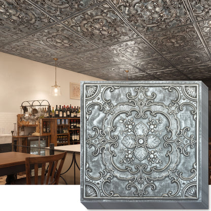 PAINTSDECOR PL19 Antique tin PVC ceiling tile product detail