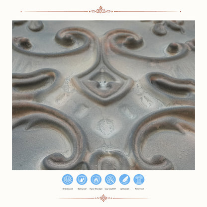 PAINTSDECOR PL19 Driftwood PVC ceiling tile product detail