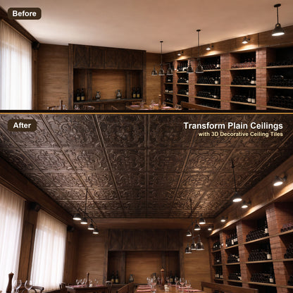 PAINTSDECOR PL19 Driftwood PVC ceiling tile product detail