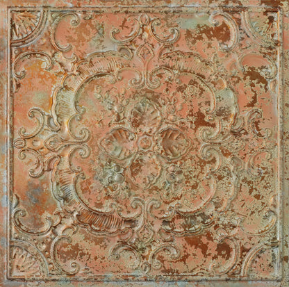 PAINTSDECOR PL19 Palazzo Clay PVC ceiling tile product detail