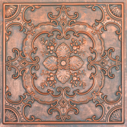 PAINTSDECOR PL19 Rustic copper PVC ceiling tile product detail