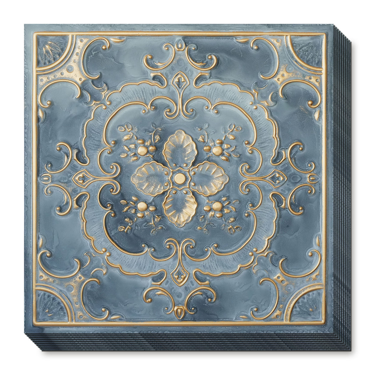 PAINTSDECOR PL19 Smoked gold PVC ceiling tile product detail