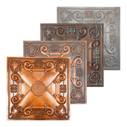 10tiles/lot Artistic Ceiling Tiles for Libraries, Museums, Craft Studios and Cultural Interiors PL22