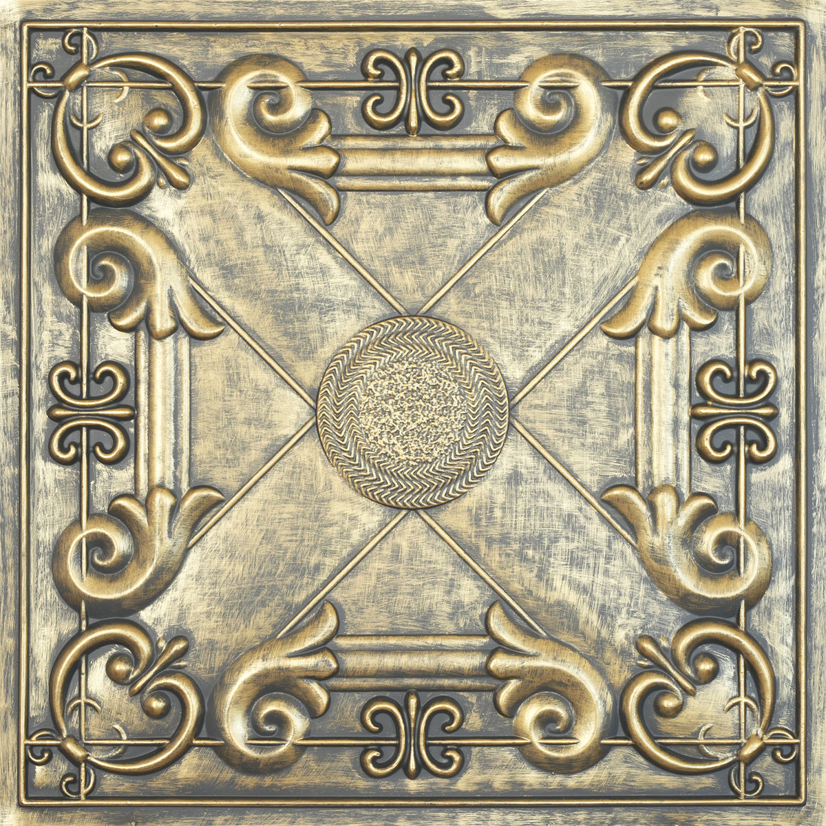 PAINTSDECOR PL22 Ancient gold PVC ceiling tile product detail