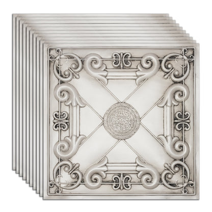 PAINTSDECOR PL22 Aged white PVC ceiling tile product detail