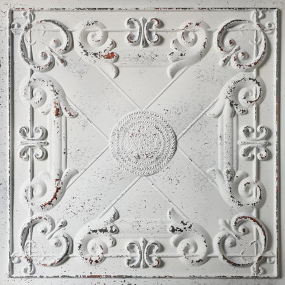 PAINTSDECOR PL22 Distress crack white black PVC ceiling tile product detail