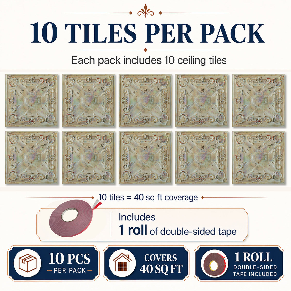 PAINTSDECOR PL22 Distress crack multicolor white PVC ceiling tile product detail