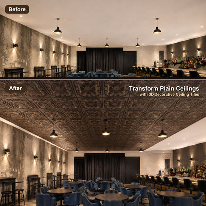 PAINTSDECOR PL22 Driftwood PVC ceiling tile product detail