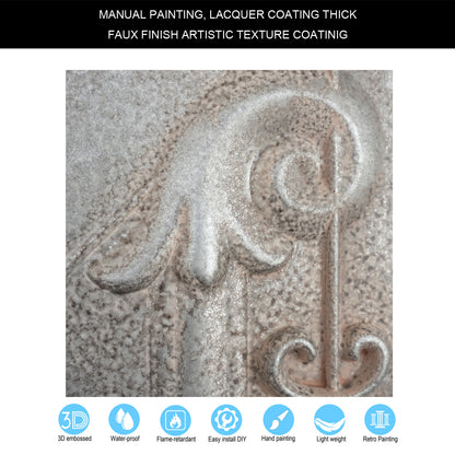 PAINTSDECOR PL22 Weathered Iron PVC ceiling tile product detail