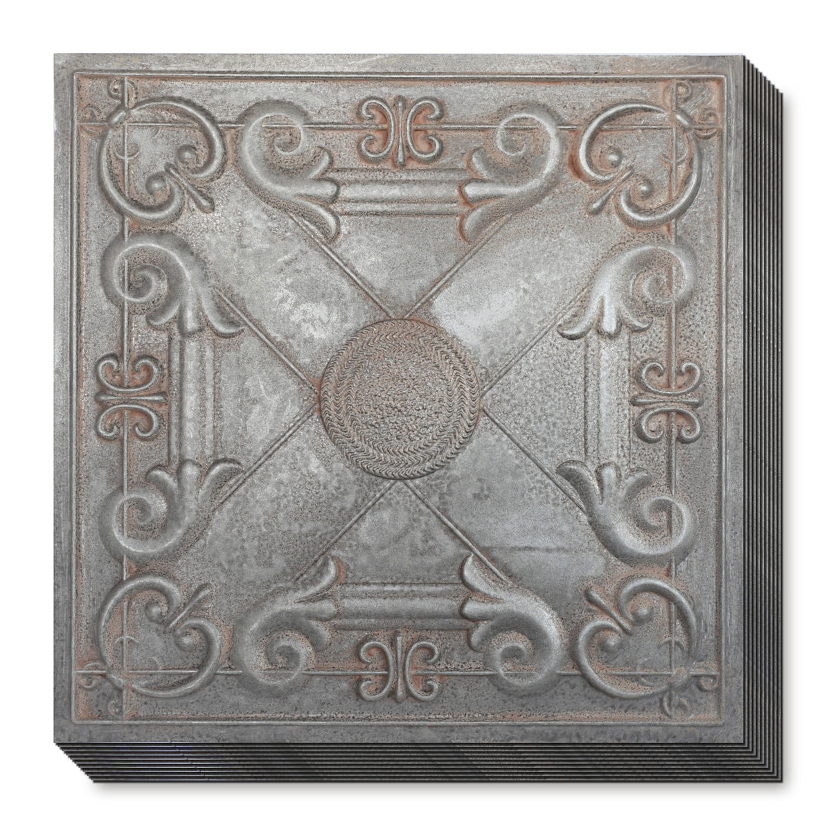 PAINTSDECOR PL22 Weathered Iron PVC ceiling tile product detail