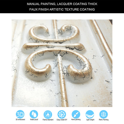 10tiles/lot Art Ceiling Tiles for Stylish Living Rooms, Museums and Elegant Hotel Interiors PL22