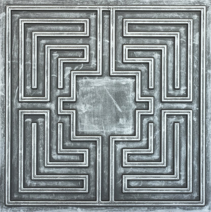 PAINTSDECOR PL25 Antique tin PVC ceiling tile product detail