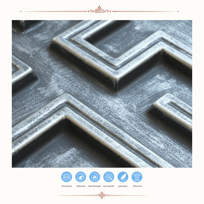 PAINTSDECOR PL25 Antique tin PVC ceiling tile product detail