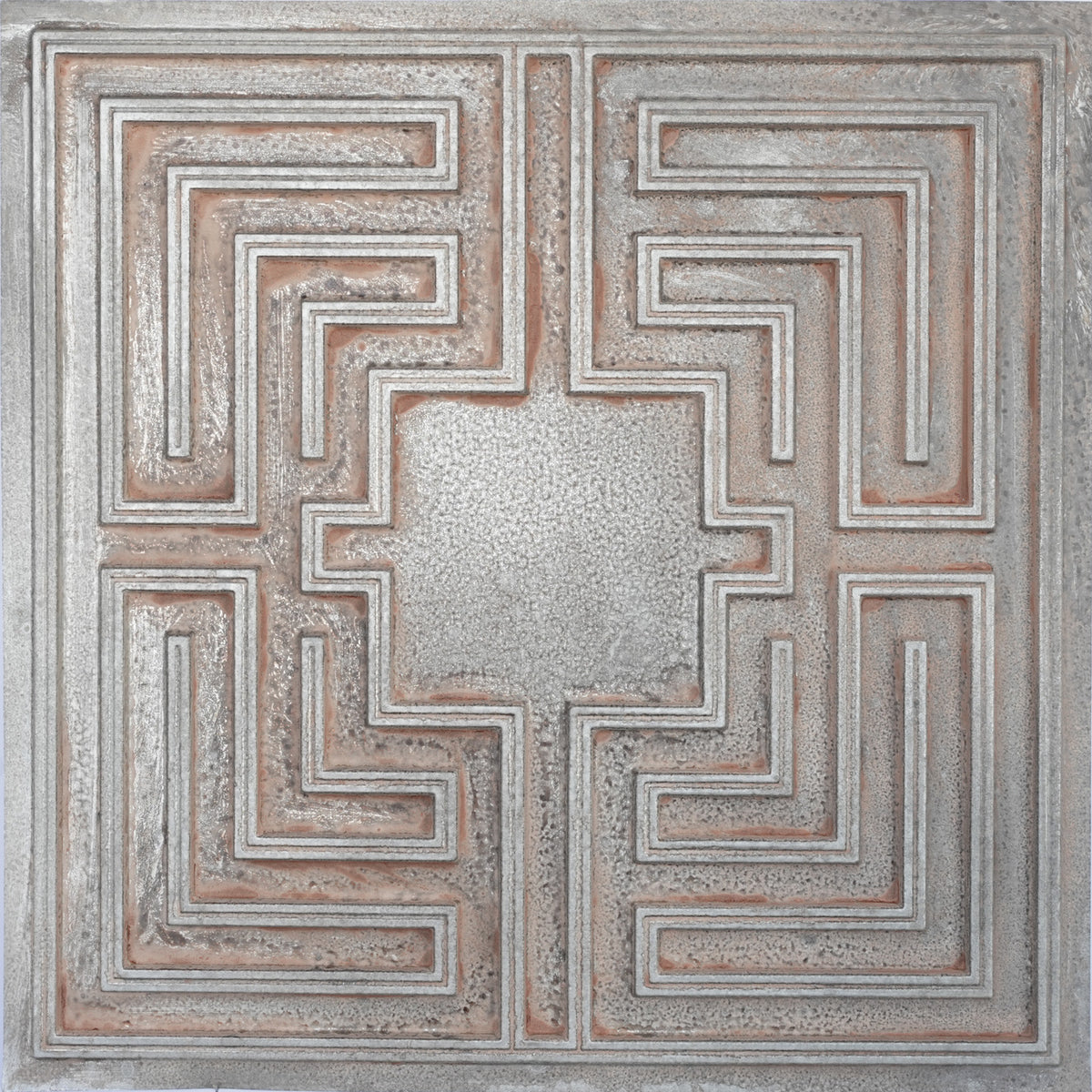 PAINTSDECOR PL25 Weathered Iron PVC ceiling tile product detail